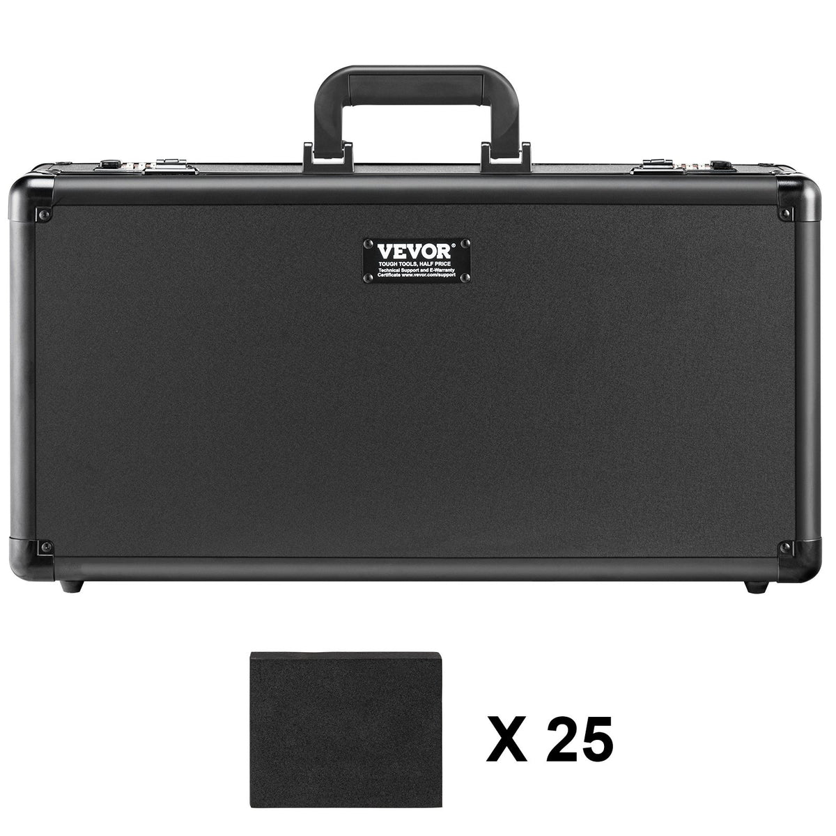 Graded Card Storage Box, 5 Slots, Graded Sports Cards Holder Carrying Case with Coded Lock Foam Dividers, for V952-FJKSNHMMS162LU13NV0