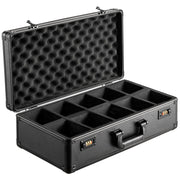 Graded Card Storage Box, 5 Slots, Graded Sports Cards Holder Carrying Case with Coded Lock Foam Dividers, for V952-FJKSNHMMS162LU13NV0