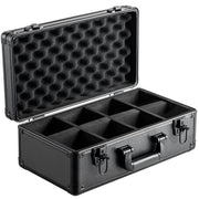 Graded Card Storage Box, 4 Slots, Graded Sports Cards Holder Carrying Case with Key Lock Foam Dividers, for V952-FJKSNHYCSKK1V3VTKV0
