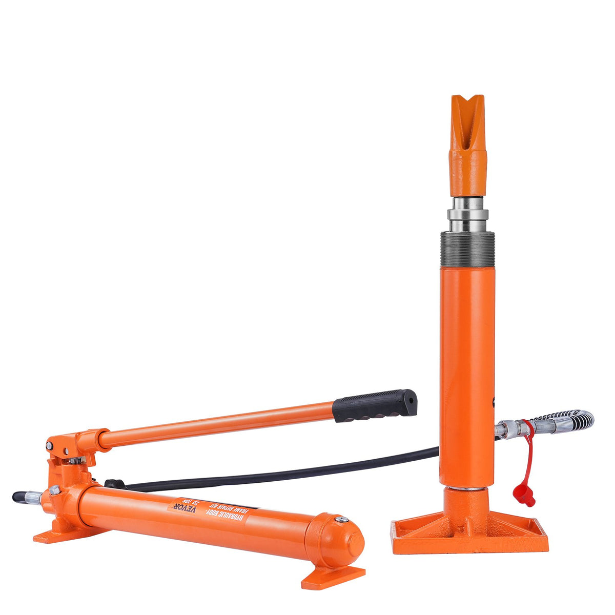 20 Ton Porta Power Kit, Portable Hydraulic Jack with 4.6 ft/1.4 m Oil Hose, Car Frame Repair Tool with V952-FLDTJHSD20TPUKYSUV0