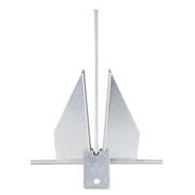 Fluke Anchor 8.5 LBS Galvanized Steel Boat Anchor Chain Rop Two Shackles V952-FLKMYJTDXG85OW4WUV0