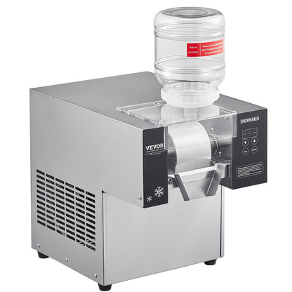 Commercial Snowflake Ice Machine, 176.4LBS/24H Snowflake Ice Maker, Stainless Steel Ice Shaver Machine, V952-FLXNBJFLLEDPEG7B6V3