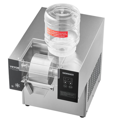 Commercial Snowflake Ice Machine, 176.4LBS/24H Snowflake Ice Maker, Stainless Steel Ice Shaver Machine, V952-FLXNBJFLLEDPEG7B6V3