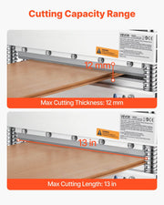 330mm Vinyl Floor Cutter, 12mm Thick Laminate Flooring Cutter with 15 degrees/30 degrees/45 degrees V952-FLXQGDBQGJ13YQW5R001V0