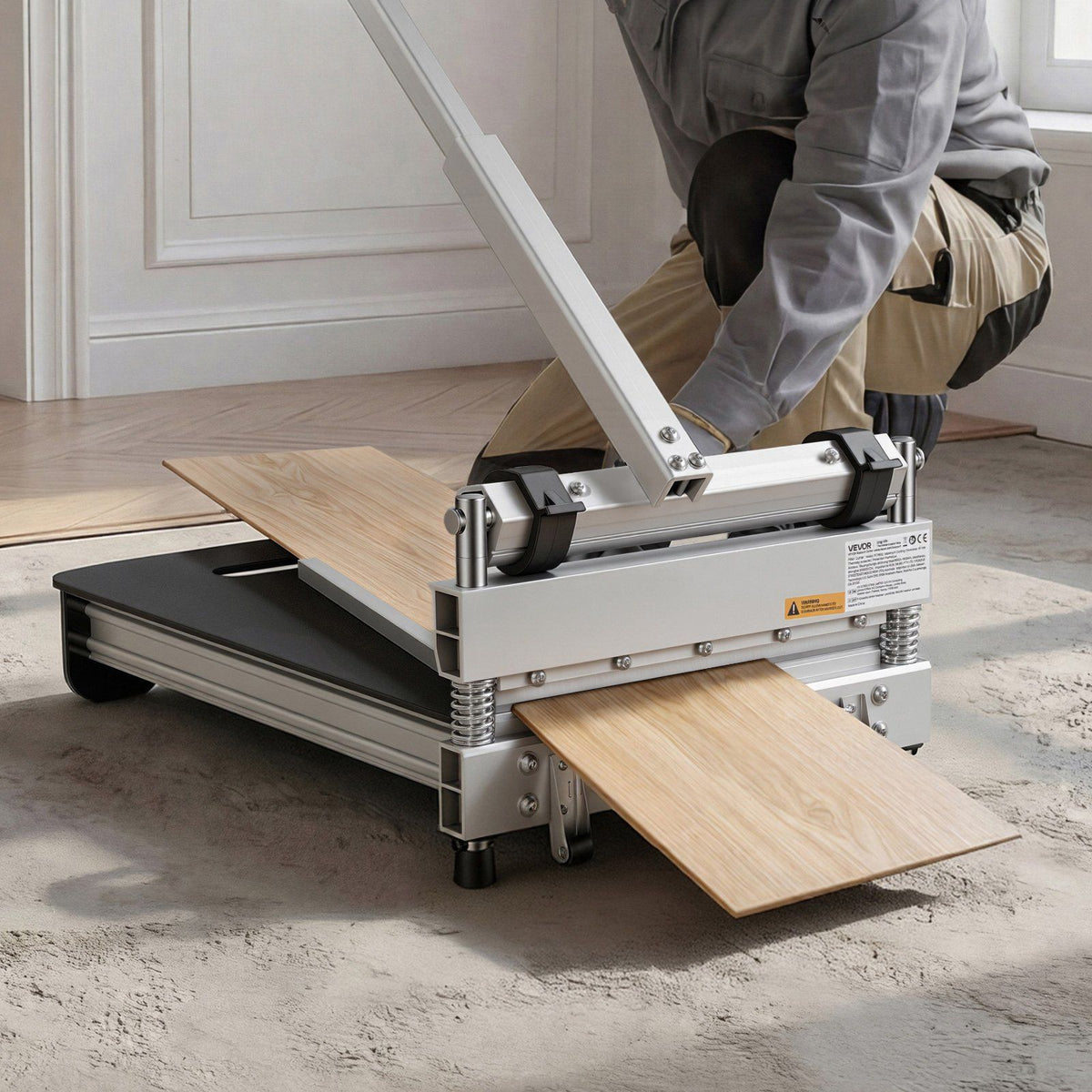 330mm Vinyl Floor Cutter, 12mm Thick Laminate Flooring Cutter with 15 degrees/30 degrees/45 degrees V952-FLXQGDBQGJ13YQW5R001V0