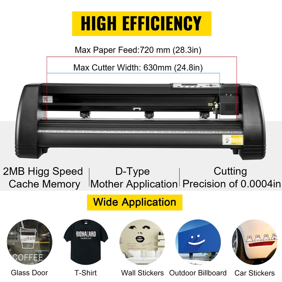 5 In1 12" X 15" (30 X 38cm) Heat Transfer Press + 28 Inch Vinyl Cutter Machine Kit Software V952-FM1151+KZJ-720001V3