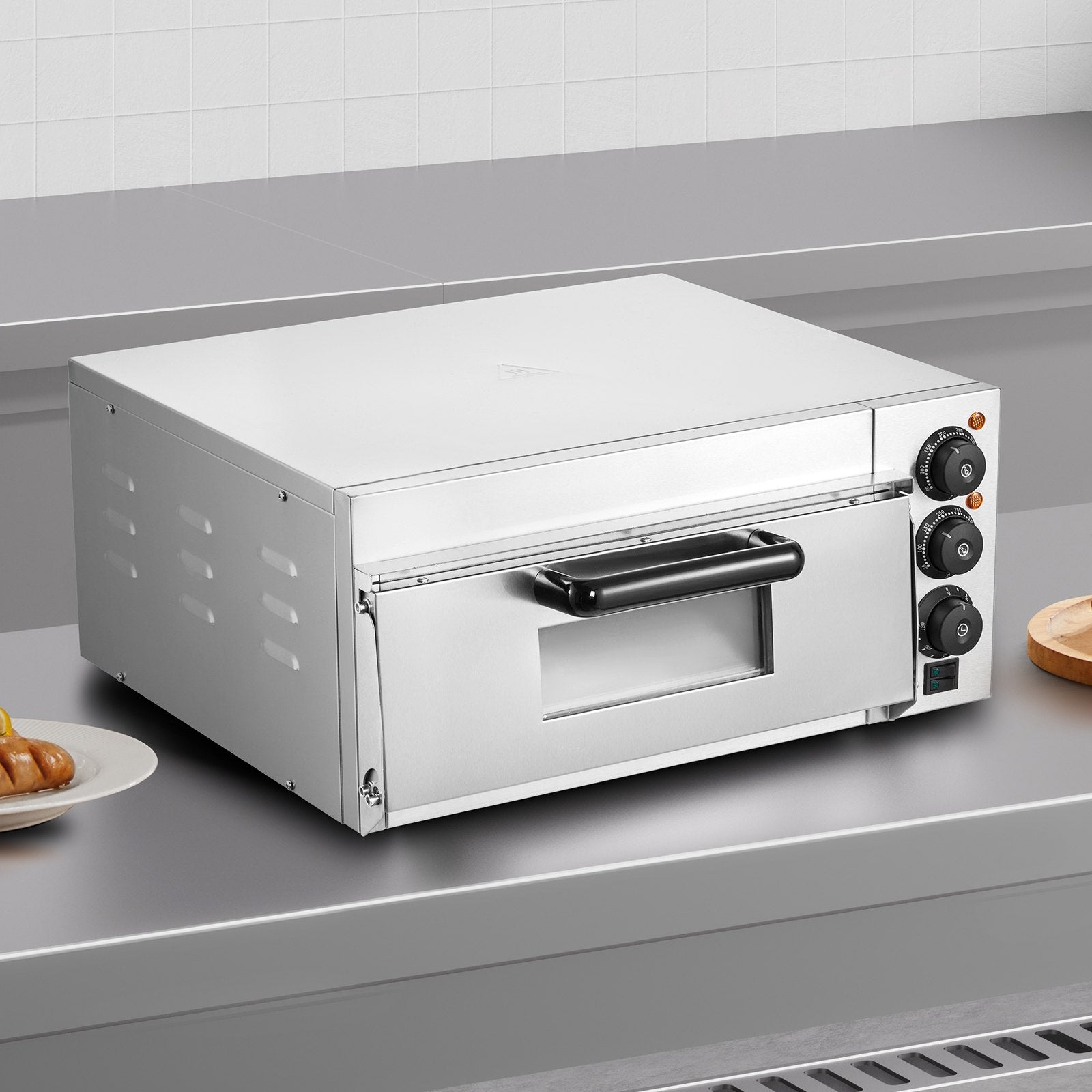 Commercial Countertop Pizza Oven Electric Pizza Oven for 16" Pizza Indoor V952-FMDRPSLDCSXNPGHLVV3