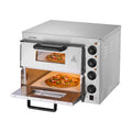 Commercial Pizza Oven Countertop, 14-Inch Double Deck Layer, Stainless Steel Electric Pizza Oven with Stone V952-FMDRPSLSCSXNVZD4XV3