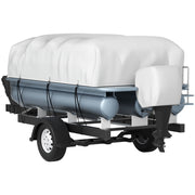 Pontoon Boat Cover, Fit for 17\'-20\' Boat, Heavy Duty 600D Marine Grade Oxford Fabric, UV Resistant V952-FQCZYCYCB21245KUNV0