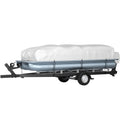 Pontoon Boat Cover, Fit for 25\'-28\' Boat, Heavy Duty 600D Marine Grade Oxford Fabric, UV Resistant V952-FQCZYCYCB2528M0J5V0