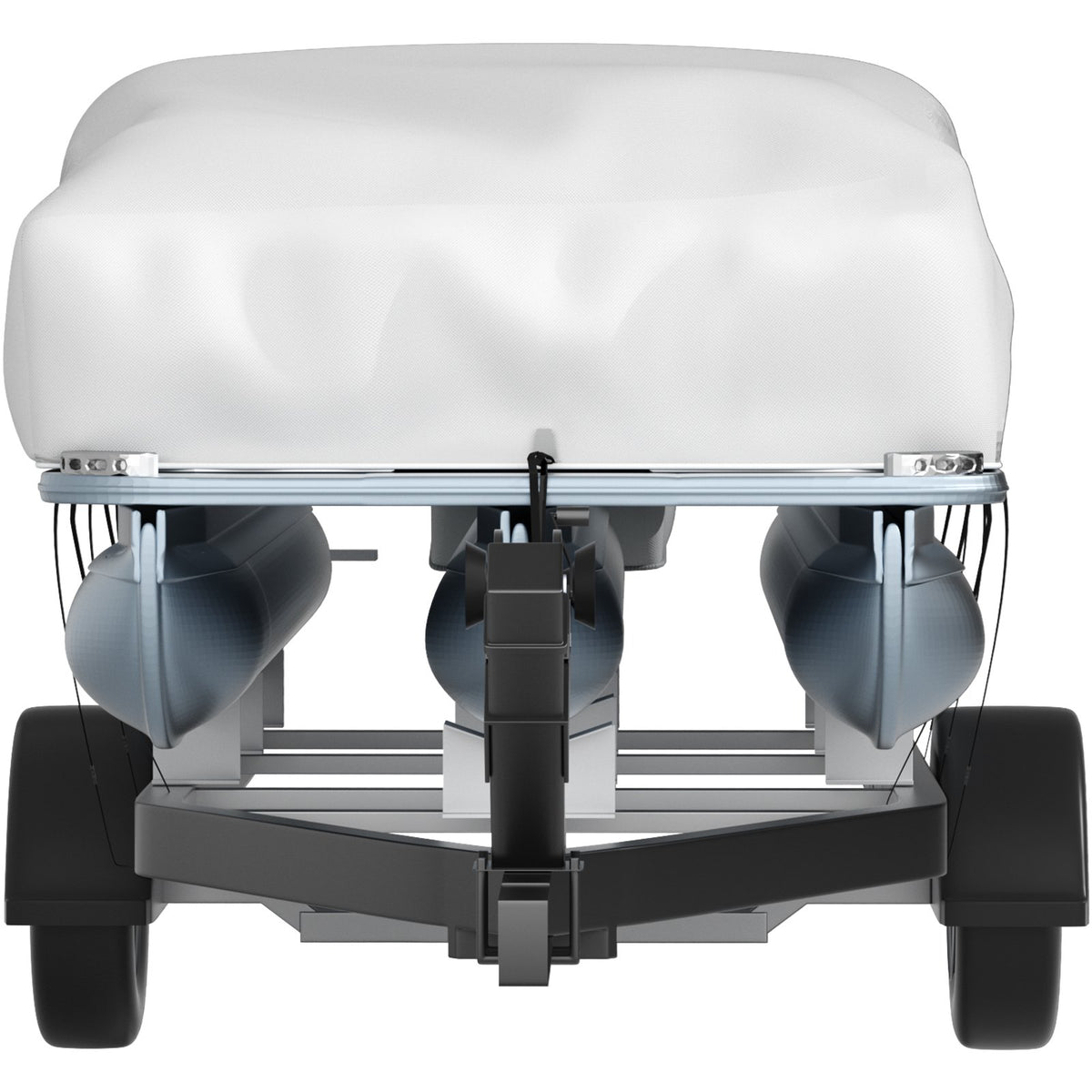 Pontoon Boat Cover, Fit for 25\'-28\' Boat, Heavy Duty 600D Marine Grade Oxford Fabric, UV Resistant V952-FQCZYCYCB2528M0J5V0