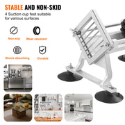 Commercial Vegetable Slicer, 1/2 inch Fruit Slicer, Stainless Steel and Aluminum Alloy Vegetable Cutter V952-FQQPJWS316INZRLGOV0