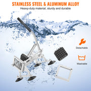 Commercial Vegetable Slicer, 1/2 inch Fruit Slicer, Stainless Steel and Aluminum Alloy Vegetable Cutter V952-FQQPJWS316INZRLGOV0