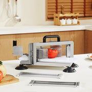 Commercial Tomato Slicer, 1/4"+3/8"+3/16" Tomato Cutter Slicer, Stainless Steel Heavy Duty Tomato Slicer V952-FQQPJZTS14388D14CV0
