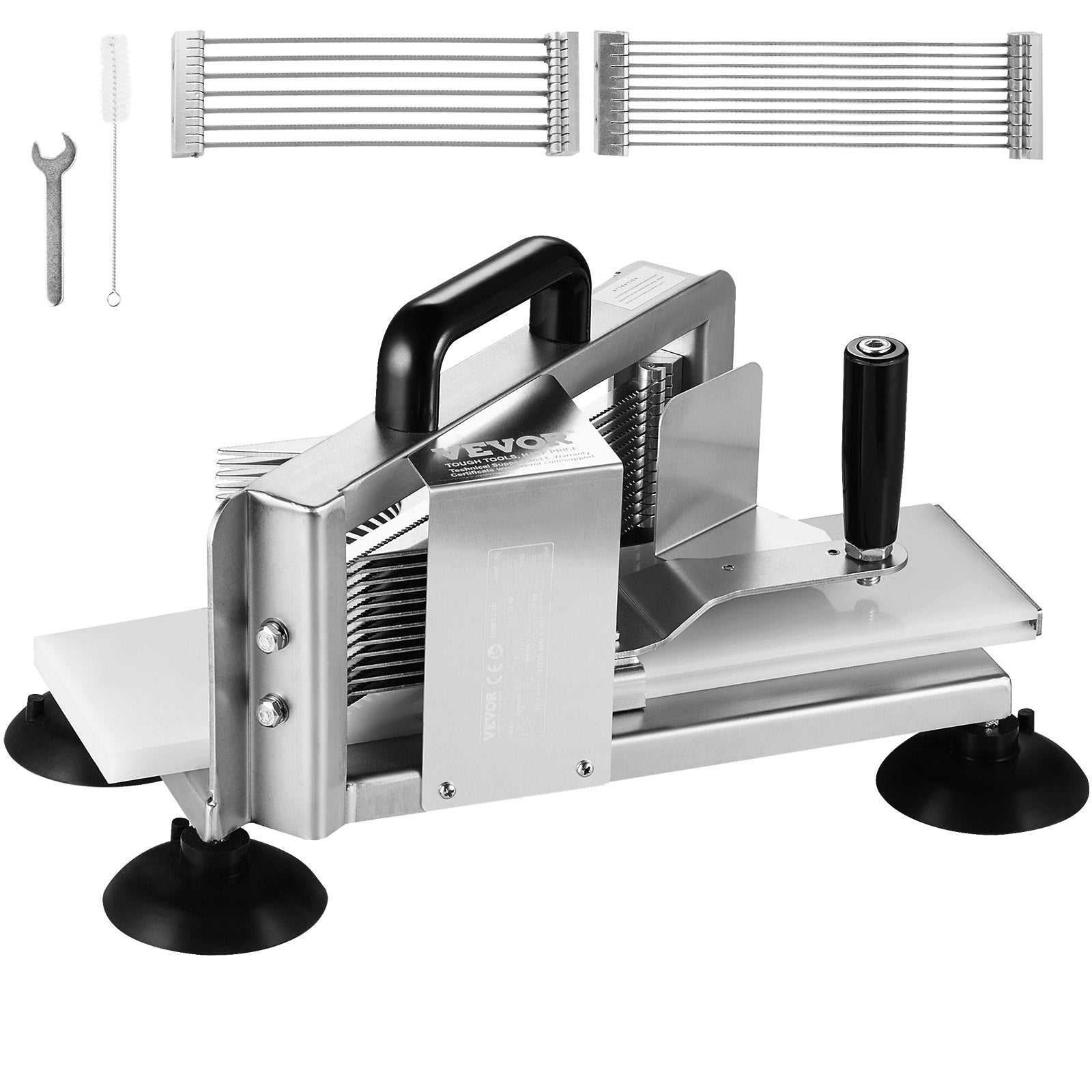 Commercial Tomato Slicer, 1/4"+3/8"+3/16" Tomato Cutter Slicer, Stainless Steel Heavy Duty Tomato Slicer V952-FQQPJZTS14388D14CV0
