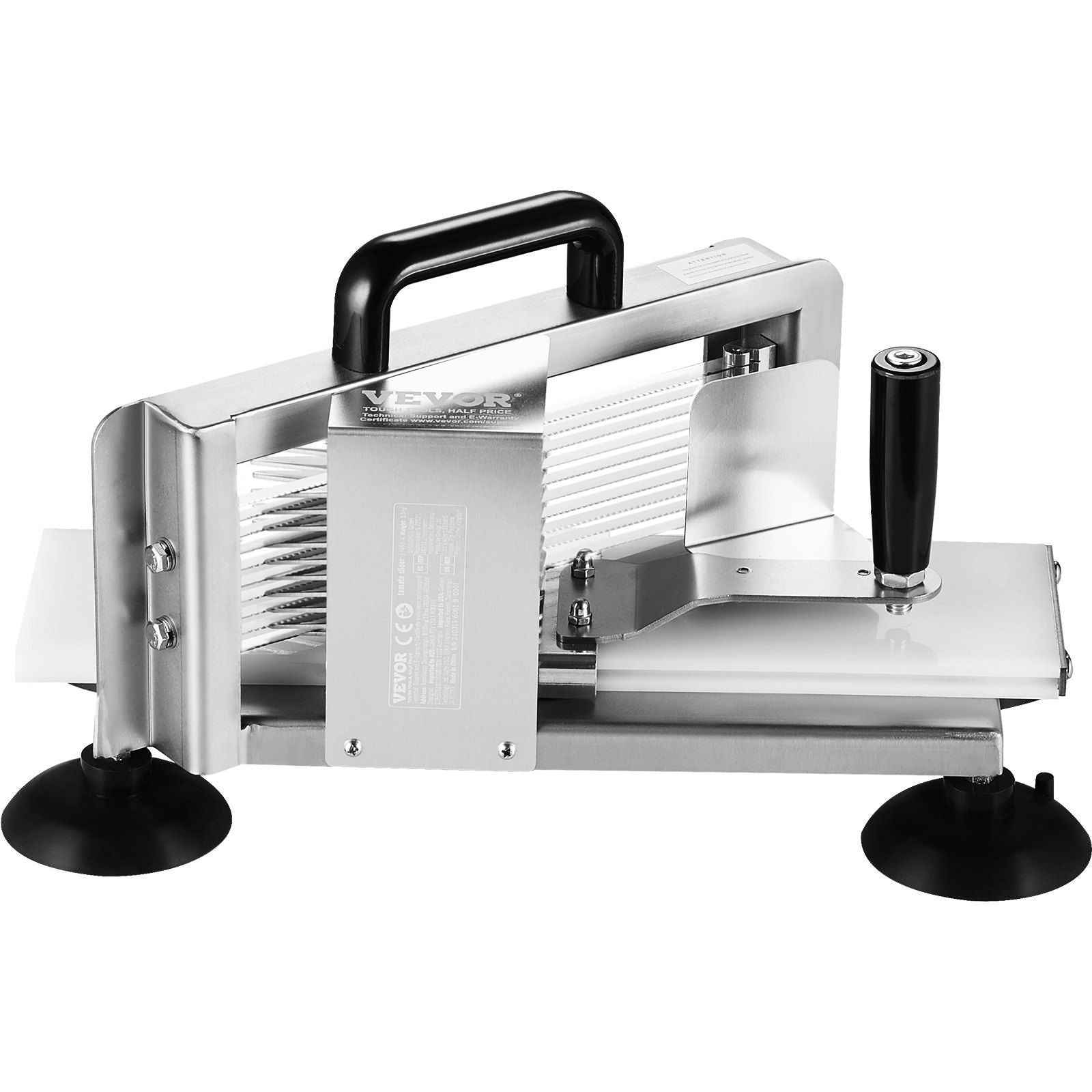 Commercial Tomato Slicer, 1/4 inch Tomato Cutter Slicer, Stainless Steel Heavy Duty Tomato Slicer Machine, V952-FQQPJZTS14INE1FJXV0