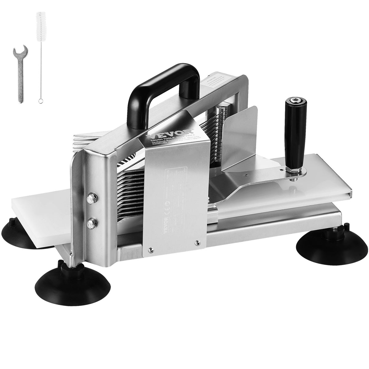 Commercial Tomato Slicer, 3/16 inch Tomato Cutter Slicer, Stainless Steel Heavy Duty Tomato Slicer Machine, V952-FQQPJZTS316I23N2VV0