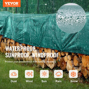 PVC Waterproof Tarp, 16.5 x 29.5 ft Heavy Duty PVC Tarpaulin, Tear-Proof and Weather-Proof, with Grommets and V952-FSBLSPVCPVC59AFTUV0