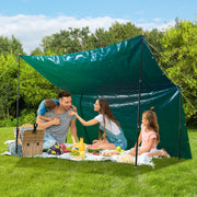 PVC Waterproof Tarp, 16.5 x 29.5 ft Heavy Duty PVC Tarpaulin, Tear-Proof and Weather-Proof, with Grommets and V952-FSBLSPVCPVC59AFTUV0