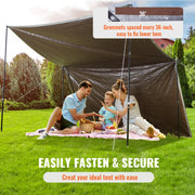 Tarp Waterproof Tarpaulin 20 x 30 ft 10 Mil Plastic Poly Tear UV Resistant V952-FSBWYNZPEPE207MCQV0