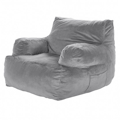 Bean Bag Chair, BeanBag Sofa Chair with Armrests for Adults, Fluffy Plush & High-Density Foam Filling Adult V952-FSYXCRDDY45448AWFV0