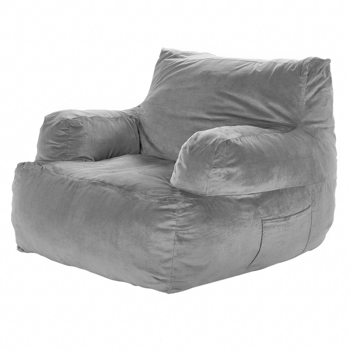 Bean Bag Chair, BeanBag Sofa Chair with Armrests for Adults, Fluffy Plush & High-Density Foam Filling Adult V952-FSYXCRDDY45448AWFV0