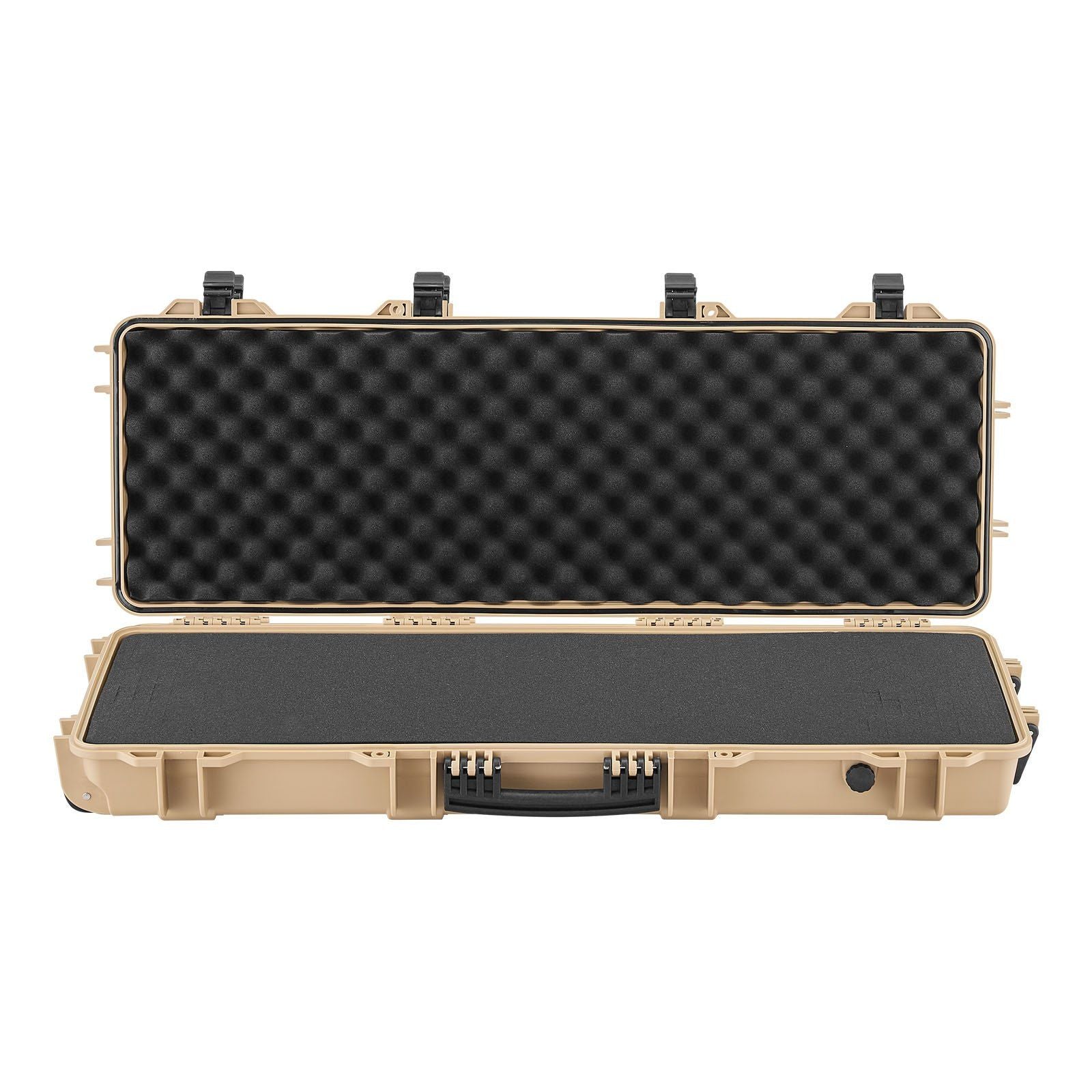 Hard Rifle Case, Lockable Rifle Case with Pre-cut Foams, 1016 mm Gun Storage with Wheels, IP67 Waterproof & V952-FSYZBQH40127WY6H3001V0