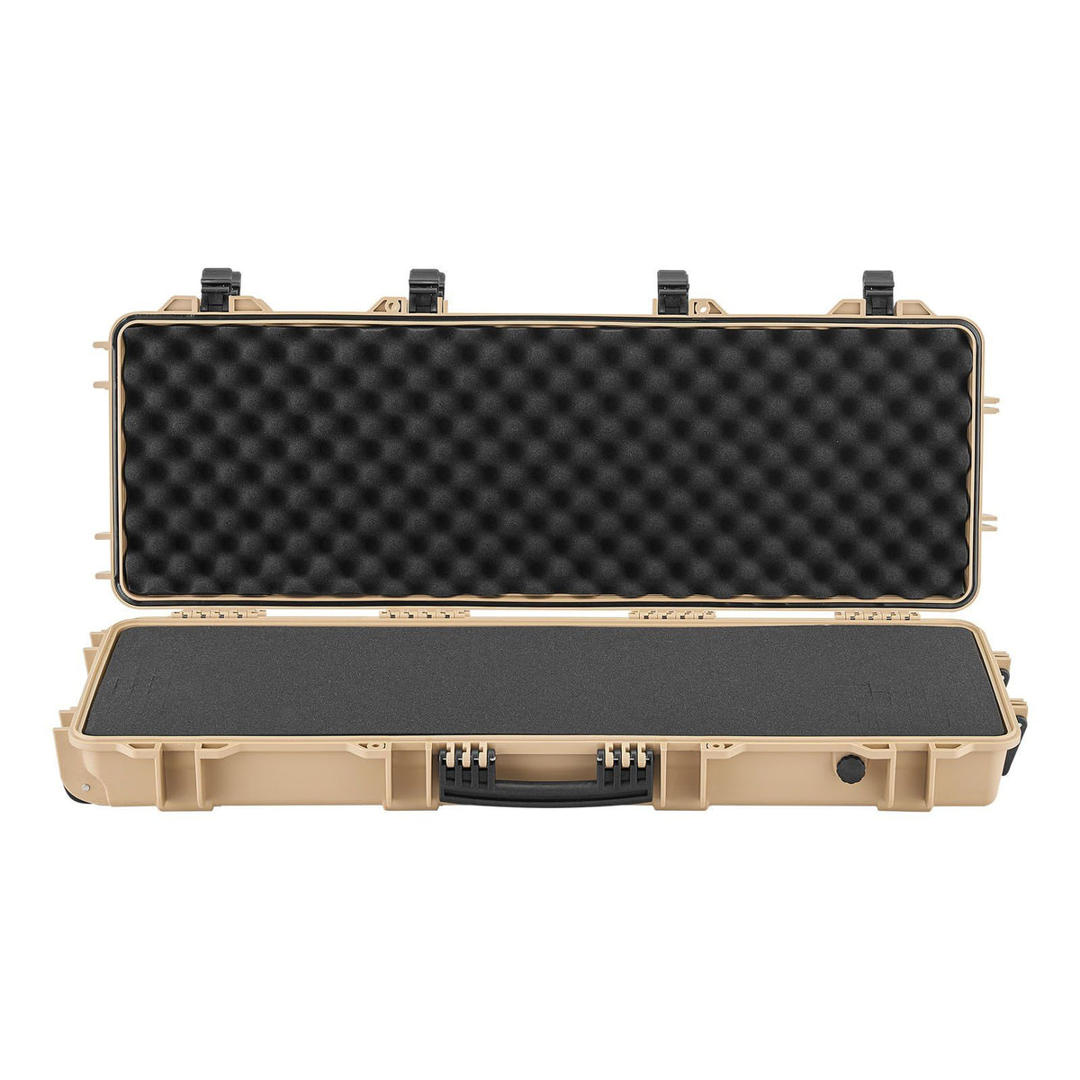 Hard Rifle Case, Lockable Rifle Case with Pre-cut Foams, 1016 mm Gun Storage with Wheels, IP67 Waterproof & V952-FSYZBQH40127WY6H3001V0