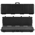 Hard Rifle Case, Lockable Rifle Case with Detachable XPE Foam, 1270 mm Gun Storage with Wheels, IP67 V952-FSYZBQH50391UMADX001V0