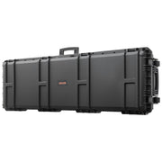 Hard Rifle Case, Lockable Rifle Case with Detachable XPE Foam, 1270 mm Gun Storage with Wheels, IP67 V952-FSYZBQH50391UMADX001V0