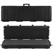Hard Rifle Case, Lockable Rifle Case with Pre-cut Foams, 1320 mm Gun Storage with Wheels, Heavy Duty IP67 V952-FSYZBQH52415ECG24001V0