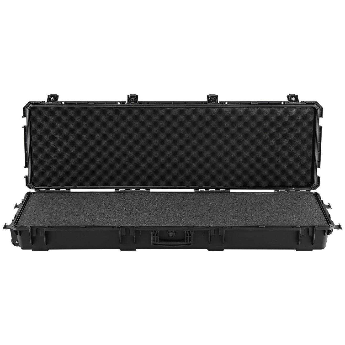 Hard Rifle Case, Lockable Rifle Case with Pre-cut Foams, 1320 mm Gun Storage with Wheels, Heavy Duty IP67 V952-FSYZBQH52415ECG24001V0
