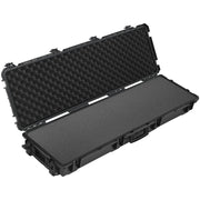 Hard Rifle Case, Lockable Rifle Case with Pre-cut Foams, 1320 mm Gun Storage with Wheels, Heavy Duty IP67 V952-FSYZBQH52415ECG24001V0
