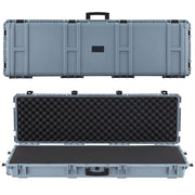 Hard Rifle Case, Lockable Rifle Case with Pre-cut Foams, 1320 mm Gun Storage with Wheels, Heavy Duty IP67 V952-FSYZBQH52415N8LQJ001V0