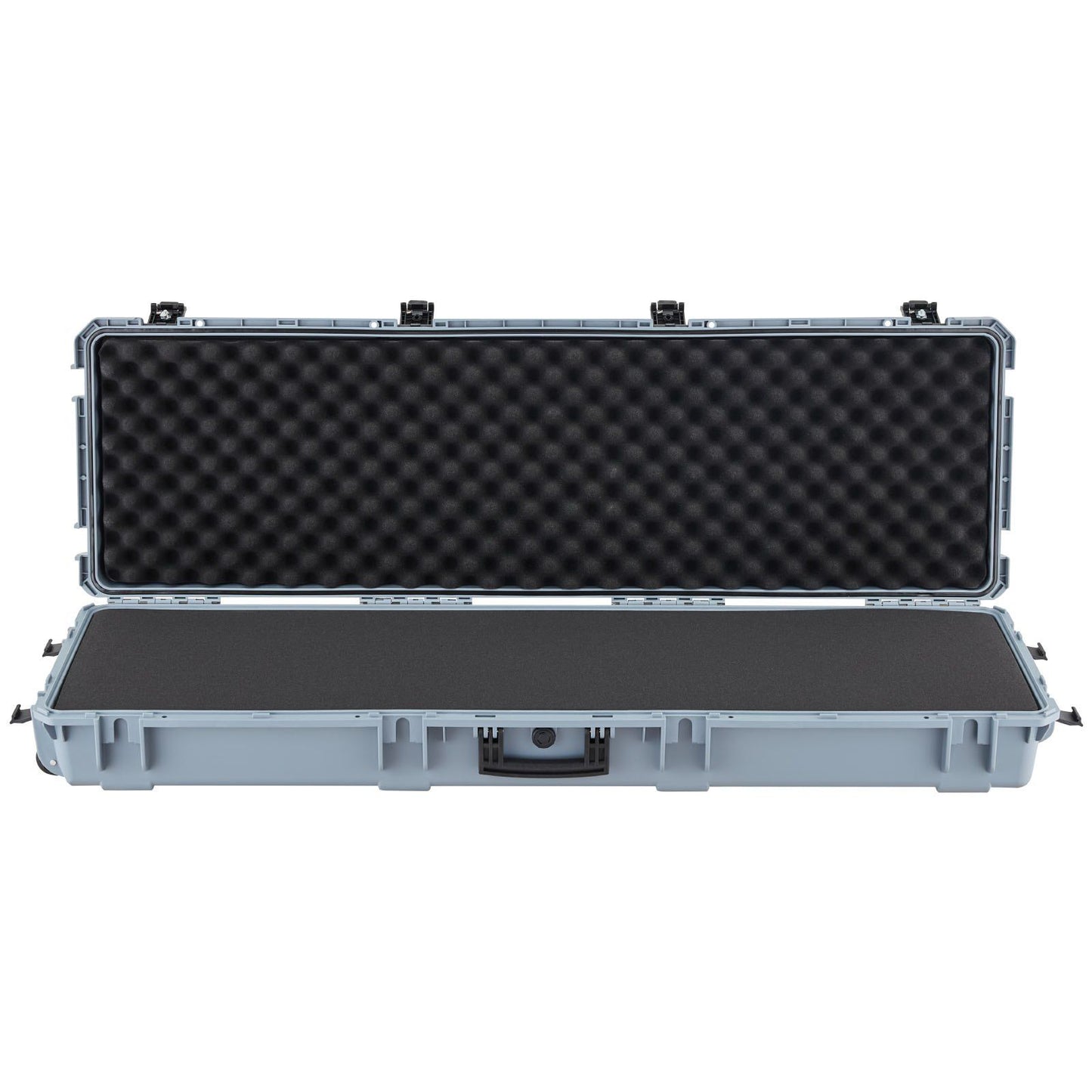 Hard Rifle Case, Lockable Rifle Case with Pre-cut Foams, 1320 mm Gun Storage with Wheels, Heavy Duty IP67 V952-FSYZBQH52415N8LQJ001V0