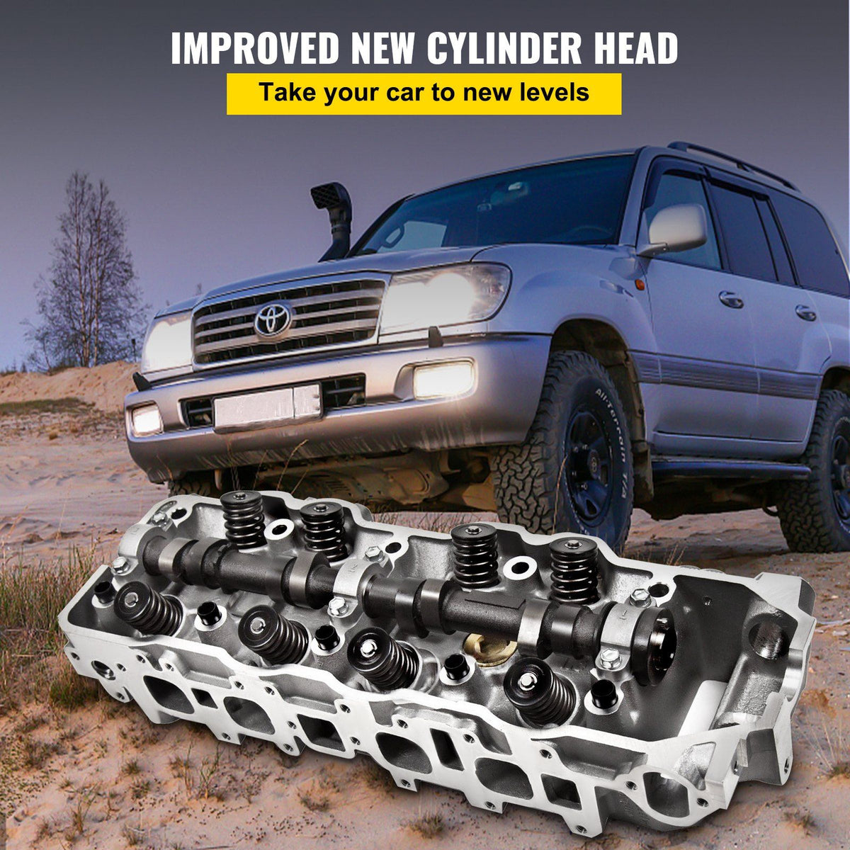 Cylinder Head Fit For Toyota 4 Runner 185-95 Fit Toyota Pickup 85-95 2.4L V952-FT22RGGZC00000001V0
