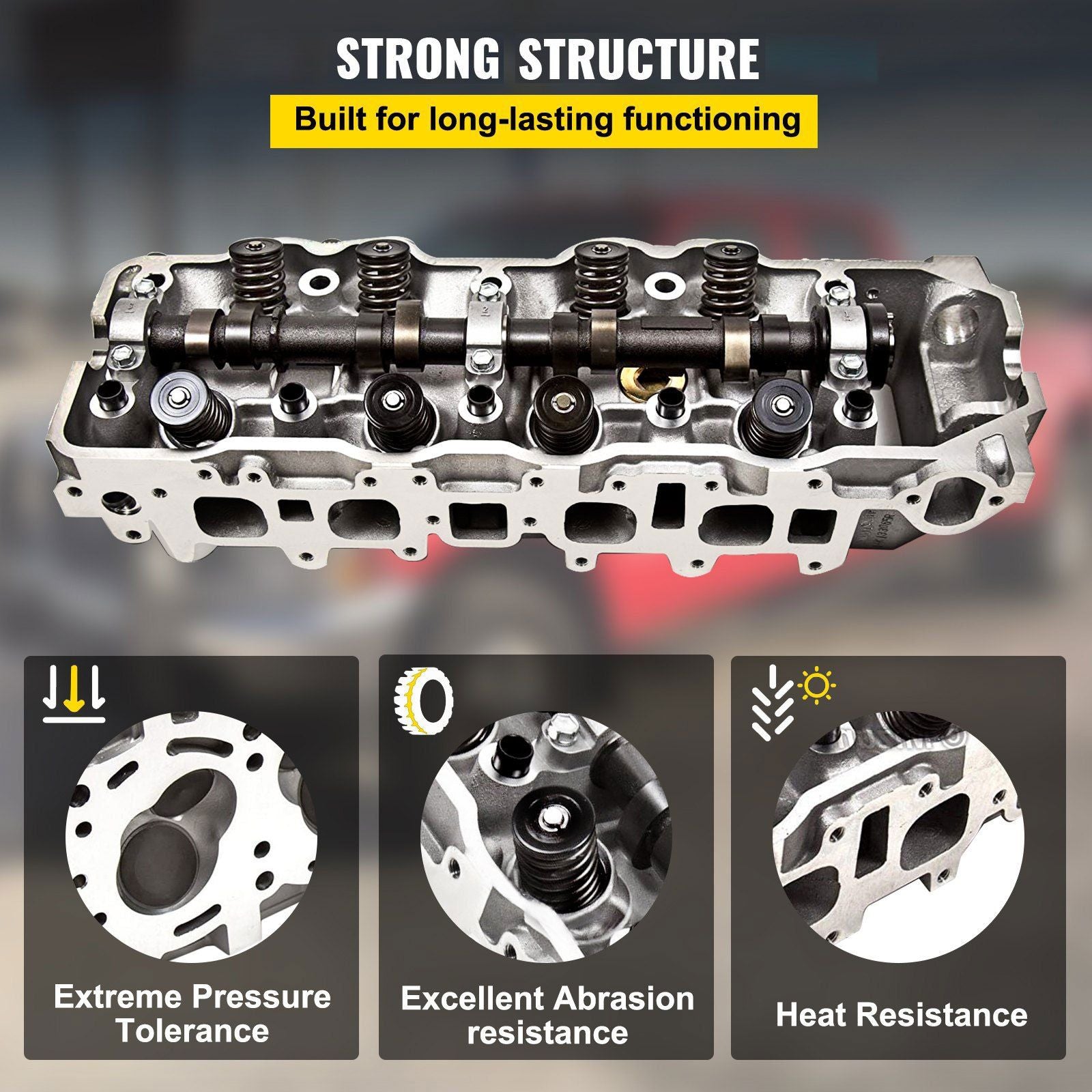 Cylinder Head Fit For Toyota 4 Runner 185-95 Fit Toyota Pickup 85-95 2.4L V952-FT22RGGZC00000001V0