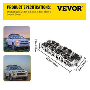 Cylinder Head Fit For Toyota 4 Runner 185-95 Fit Toyota Pickup 85-95 2.4L V952-FT22RGGZC00000001V0
