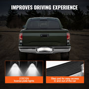 Rear Step Bumper Chrome Steel Bumper Assembly for 1995-2004-Toyota Tacoma V952-FTK19952004TJ79JGV9