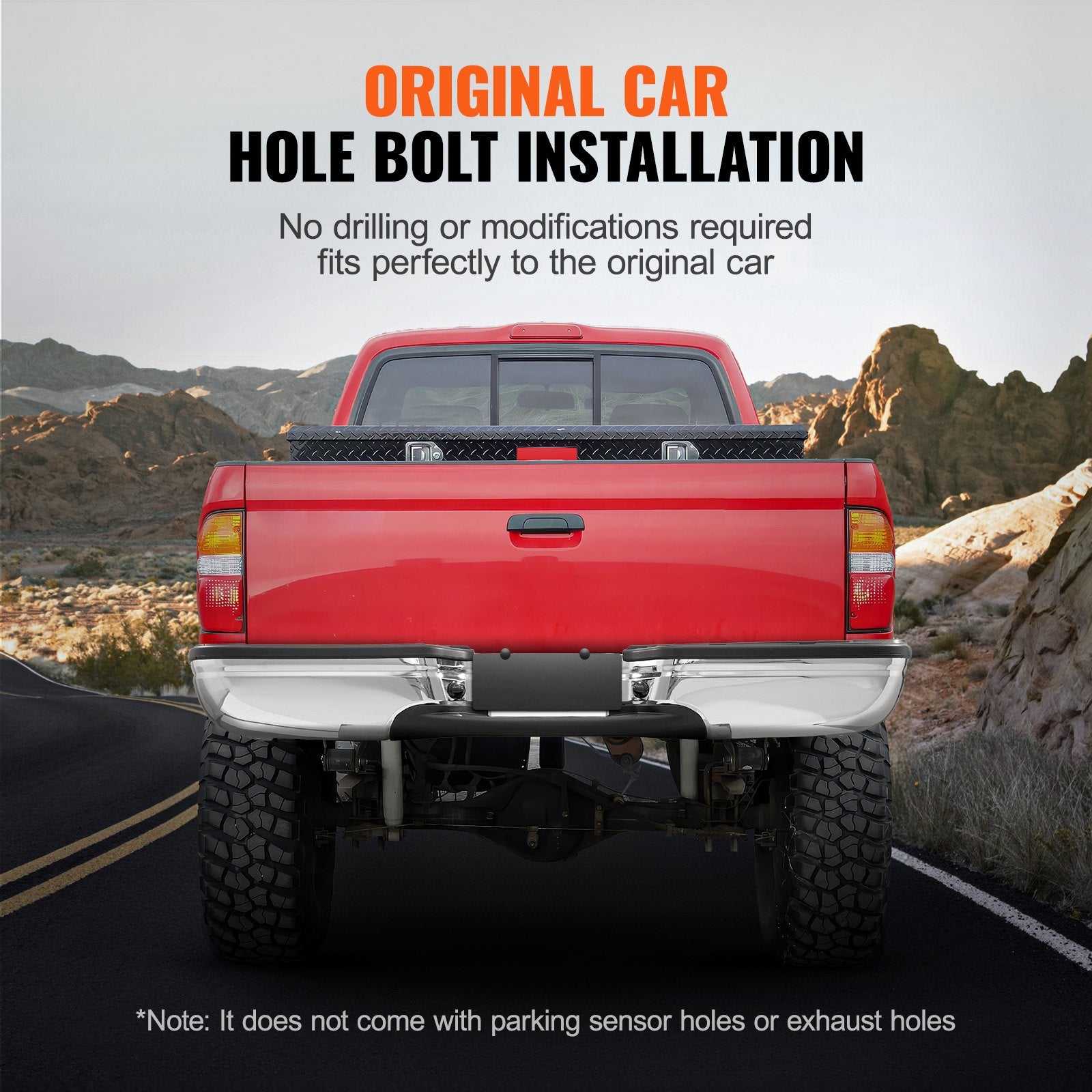 Rear Step Bumper Steel Bumper for 1999-2007-Ford F250/Ford F350 Super Duty V952-FTK19992007F4UPAOV9