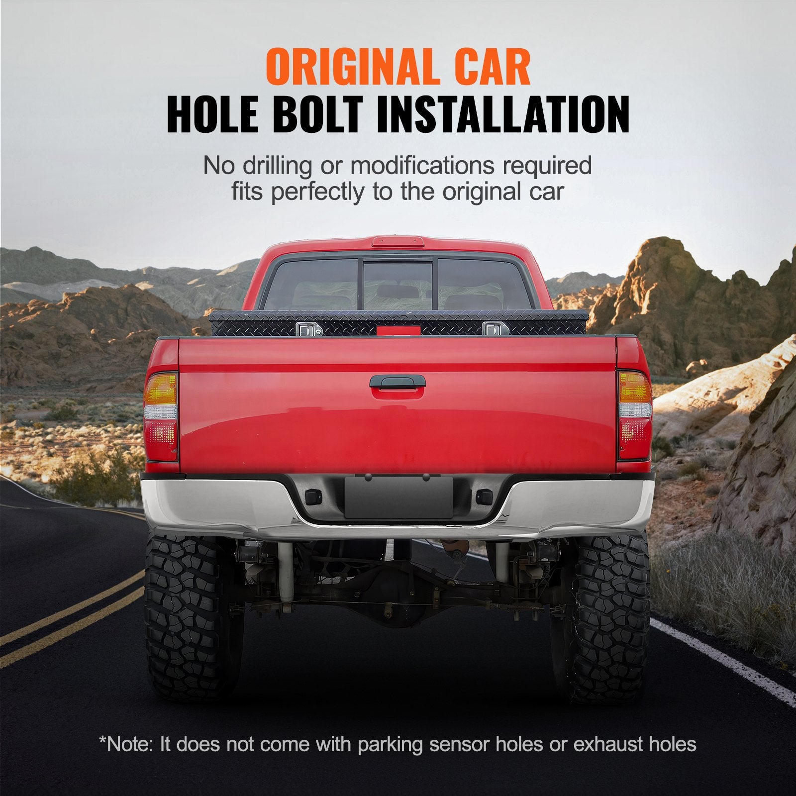 Rear Step Bumper Chrome Steel Bumper Assembly for 2007-2013-Toyota Tundra V952-FTK20072013T4XEYOV9