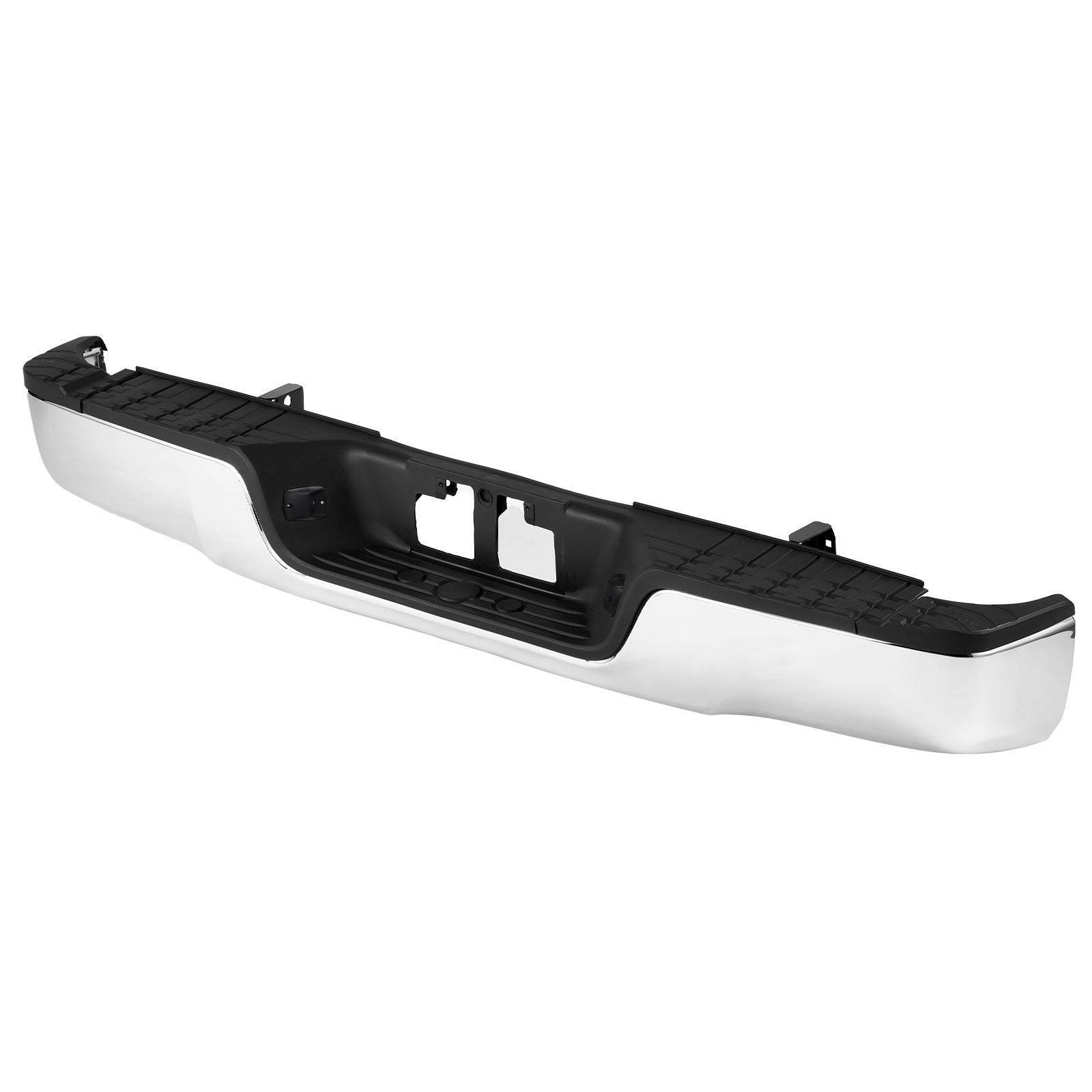Rear Step Bumper Chrome Steel Bumper Assembly for 2007-2013-Toyota Tundra V952-FTK20072013T4XEYOV9