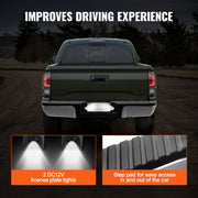 Rear Step Bumper Steel Bumper for 2008-2016-Ford F250/Ford F350 Super Duty V952-FTK20082016F27V3FV9