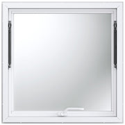 Concession Window 91x91cm, Aluminum Alloy Food Truck Service Window with Awning Door & Drag Hook, Up to 85 V952-FWCK36X36INC0H2VGV0
