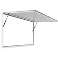 Concession Window 188x102cm, Aluminum Alloy Frame Service Window for Food Truck, Up to 85 Degrees Stand V952-FWCK7440YC0YW73KQ001V0