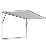 Concession Window 188x102cm, Aluminum Alloy Frame Service Window for Food Truck, Up to 85 Degrees Stand V952-FWCK7440YC0YW73KQ001V0