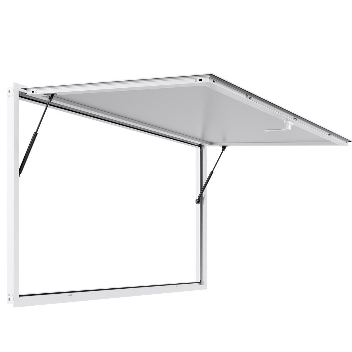 Concession Window 188x102cm, Aluminum Alloy Frame Service Window for Food Truck, Up to 85 Degrees Stand V952-FWCK7440YC0YW73KQ001V0