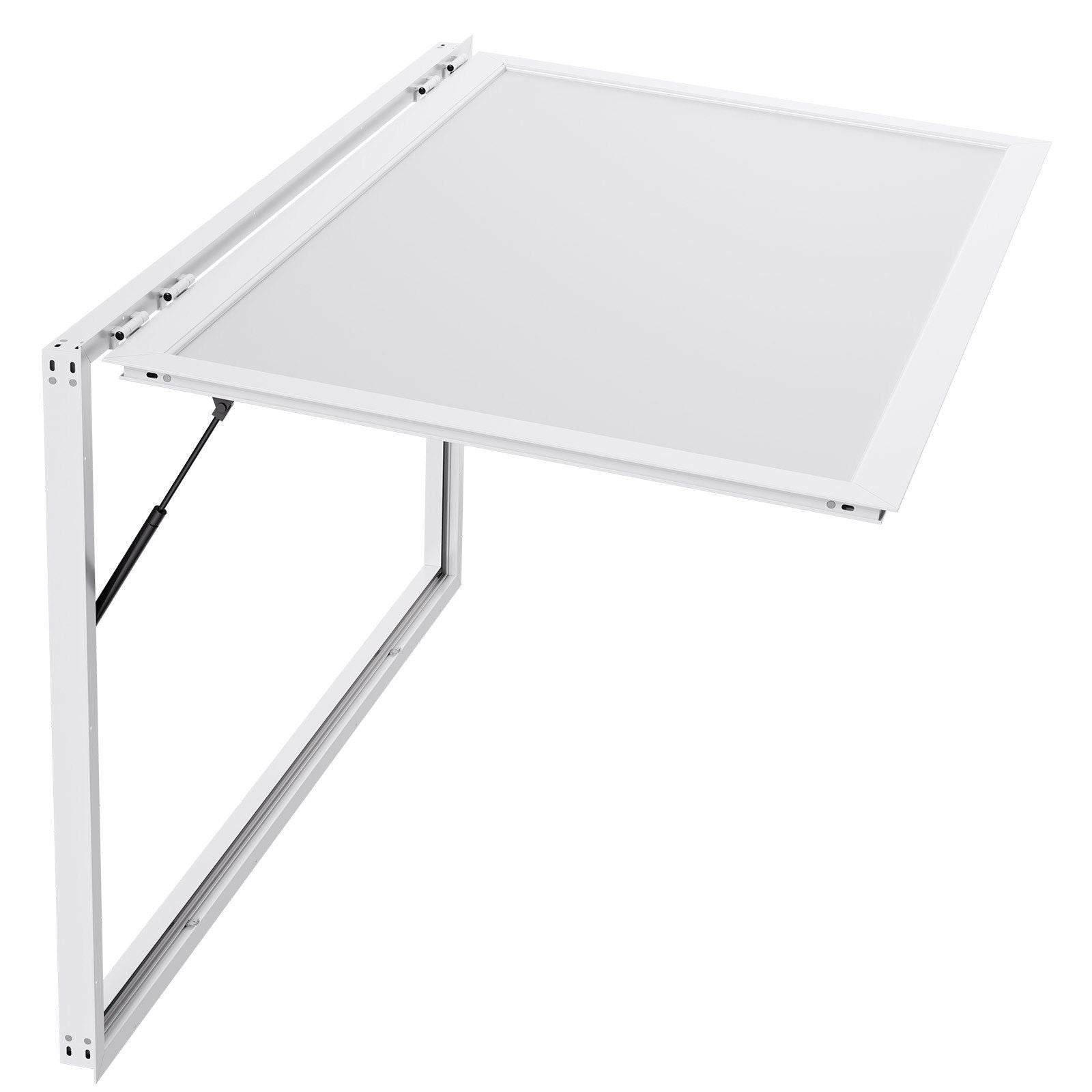 Concession Window 188x102cm, Aluminum Alloy Frame Service Window for Food Truck, Up to 85 Degrees Stand V952-FWCK7440YC0YW73KQ001V0