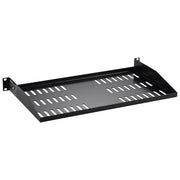 2PCS 1U Server Rack Shelf, 254mm Depth, 22.68kg Max Load Capacity Vented Cantilever or Wall Mount Rack Mount V952-FWQJJGB1U10YF1LZFV0