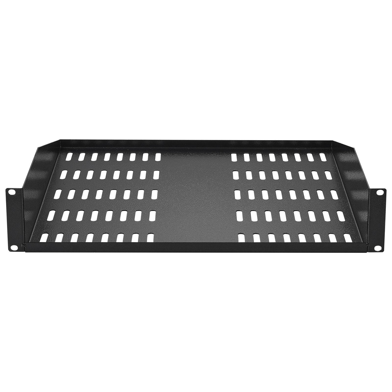 2U Server Rack Shelf 16"/406 mm Depth Vented Rack Mount Shelf with Tray V952-FWQJJGB2U16Y33AWQV0